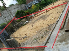 Bán lô đất sau lưng mặt tiền đào tấn ,gần phường đầu năm