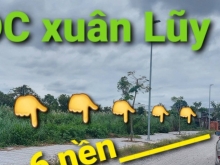 chủ gởi ra 6 nền khu Xuân Lũy.trước mặt là khu flc. Dt. 5x37  Tổng 185.6m2.