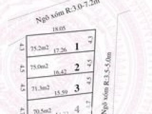 lô gcos 2 mặt tiền đường rộng 5 đến 7m