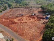 Lô đất càn bán  Tổng diện tích = 5.092m2 - Nhà xưởng = 2.640m2