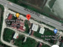 Bán đất cạnh nhà hàng Đức Dê 2 mặt Đường vành đai Trần Nhân Tông