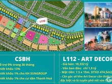 BÁN CĂN GÓC XẺ KHE L112, TRỤC ĐẠI LỘ ART DECOR TẠI SUN THE LINK THANH HÓA