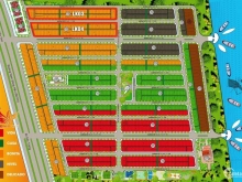 bán nền  khu dân cư vạn phát sông hậu