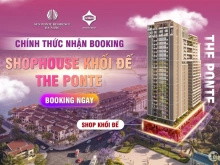 BÁN SHOPHOUSE ĐƯỜNG TRẦN HƯNG ĐẠO - KHỐI ĐẾ SUN PONTE RESIDENCE MẶT SÔNG HÀN