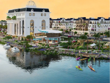 Agora City là khu đô thị kiểu mẫu tại trung tâm hành chính Thủ Thừa