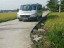 Bán gấp lô đất MT lộ đan xe 16 chỗ Lạc Tấn Tân Trụ 5x24 thổ giá 490tr nền cao ráo SHR LG