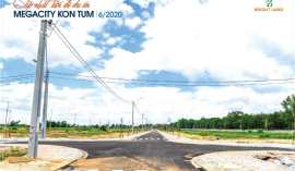 Bán gấp Góc, Kề Góc ngã tư, trung tâm dự án Mega City Kon Tum, giá sụp hầm