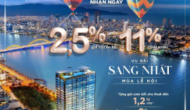 Siêu phẩm căn hộ The Filmore view sông Hàn cầu Rồng ck hơn 13.5 %đã bàn giao nhà