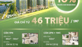 Cơ hội sở hữu căn hộ cao cấp tại trung tâm Bình Dương chỉ với 10%