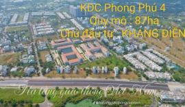 - Chính chủ gửi bán Nền 5X20 Sổ Hồng đường số 14 KDC Phong Phú 4 nền đẹp.