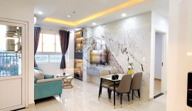 Chính chủ căn góc 64m2 (2pn2wc) Moonlight Park View, sổ hồng, nhà mới, nội thất
